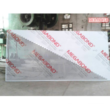 Panel compuesto de aluminio recubierto de PVDF perforado
